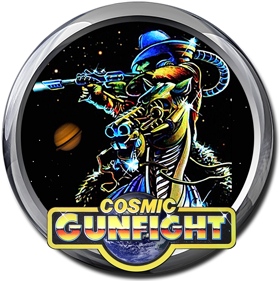 Cosmic Gunfight - Fanart - Cart - Front (World) - 888x890
