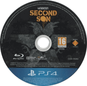 inFAMOUS Second Son - Disc (Europe) - 463x461