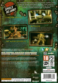 Bioshock 2 - Box - Back (Germany) - 3037x4311