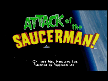 Attack of the Saucerman! - Screenshot - Game Title (Europe) - 640x480