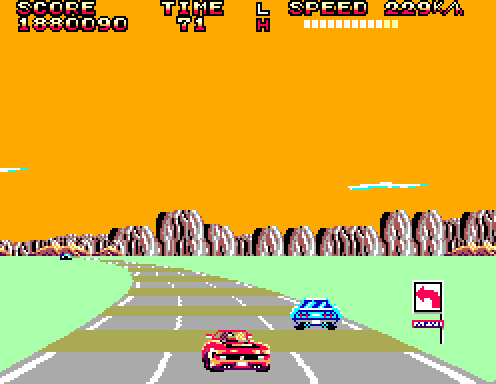 Illustration of OutRun 3D