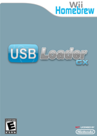 USB Loader GX - Box - Front (North America) - 160x224