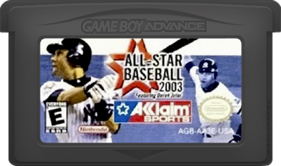 All-Star Baseball 2003 - Cart - Front (North America) - 465x275