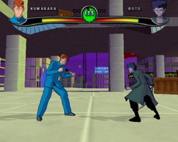 Yu Yu Hakusho: Ghost Files: Dark Tournament - Screenshot - Gameplay (World) - 640x512