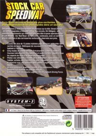 Saturday Night Speedway - Box - Back (France) - 569x800