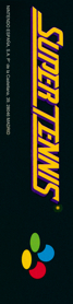Super Tennis - Box - Spine (Spain) - 356x1475