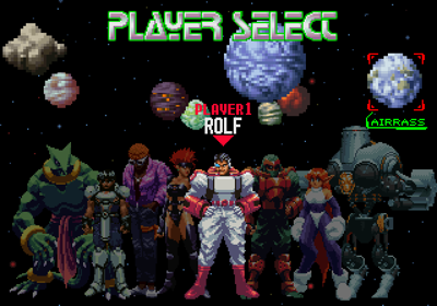 Galaxy Fight - Screenshot - Game Select (World) - 640x448