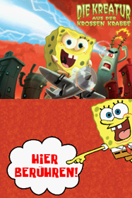 SpongeBob SquarePants: Creature from the Krusty Krab - Screenshot - Game Title (Europe) - 256x384