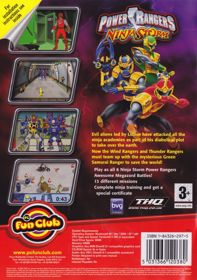 Power Rangers: Ninja Storm - Box - Back (Europe) - 563x800
