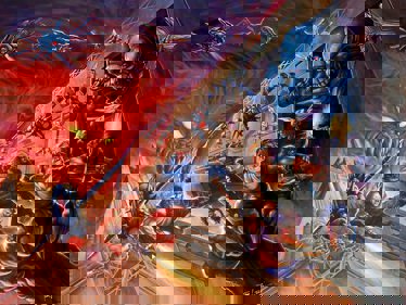 Contra III: The Alien Wars - Fanart - Background (North America) - 4096x3076