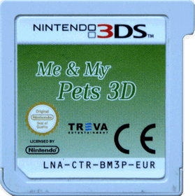 Me & My Pets 3D - Cart - Front (Europe) - 811x815