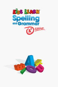 Kids Learn Spelling and Grammar: A+ Edition - Screenshot - Game Title (North America) - 256x384