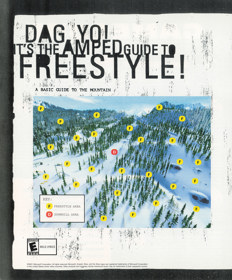 Amped: Freestyle Snowboarding - Advertisement Flyer - Front (United States) - 1822x2200