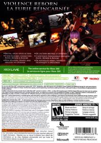 Ninja Gaiden 3: Razor's Edge - Box - Back (North America) - 3039x4308