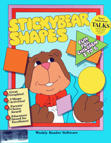 Stickybear: Shapes - Box - Front (North America) - 474x612