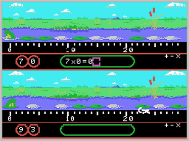 Math Quest - Screenshot - Gameplay (World) - 256x192