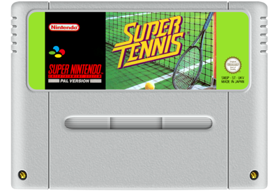 Super Tennis - Fanart - Cart - Front (Europe) - 811x560
