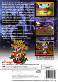 Myth Makers: Super Kart GP - Box - Back (Germany) - 565x800
