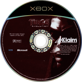 Turok: Evolution - Disc (Germany) - 748x747