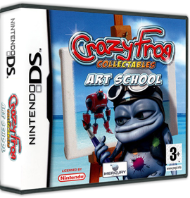 Crazy Frog Collectables: Art School - Box - 3D (Europe) - 575x598