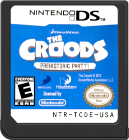 The Croods: Prehistoric Party! - Cart - Front (North America) - 517x564