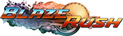 BlazeRush - Clear Logo (World) - 500x147