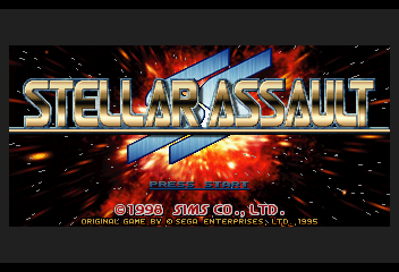 Stellar Assault SS - Screenshot - Game Title (Japan) - 352x240