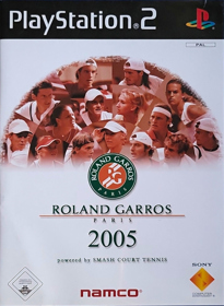 Roland Garros 2005: Powered by Smash Court Tennis - Box - Front (Germany) - 1043x1426