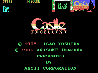 Castle Excellent - Screenshot - Game Title (World) - 256x192