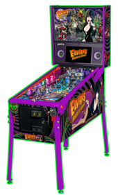 Elvira's House of Horrors - Arcade - Cabinet (World) - 1162x1920