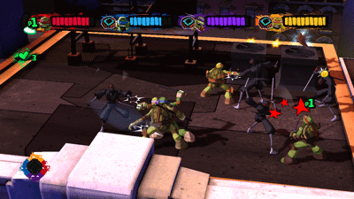 Nickelodeon Teenage Mutant Ninja Turtles - Screenshot - Gameplay (World) - 1280x720