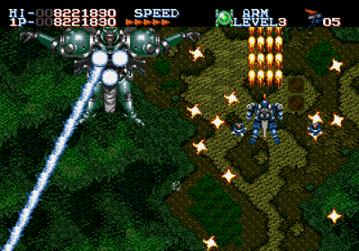 Robo Aleste - Screenshot - Gameplay (World) - 640x448