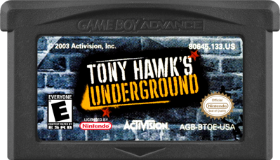 Tony Hawk's Underground - Cart - Front (North America) - 1000x574