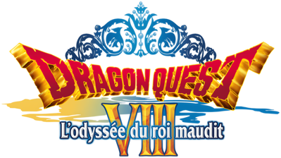 Dragon Quest VIII: Journey of the Cursed King - Clear Logo (France) - 2500x1405