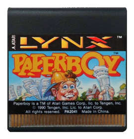 Paperboy - Cart - Front (United States) - 400x416