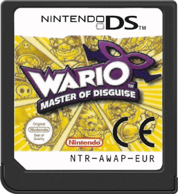 Wario: Master of Disguise - Cart - Front (Europe) - 517x564