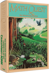 Math Quest - Box - 3D (World) - 439x659