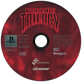 Mortal Kombat Trilogy - Disc (Japan) - 600x600