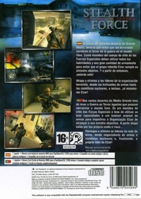 Stealth Force: The War on Terror - Box - Back (Europe) - 483x680