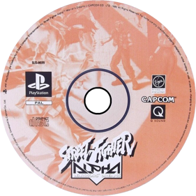 Street Fighter Alpha: Warriors' Dreams - Disc (Europe) - 1000x1000