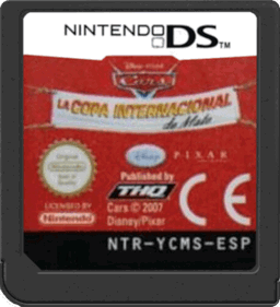 Cars: Mater-National Championship - Cart - Front (Spain) - 457x501