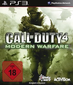Call of Duty 4: Modern Warfare - Box - Front (Germany) - 1143x1315