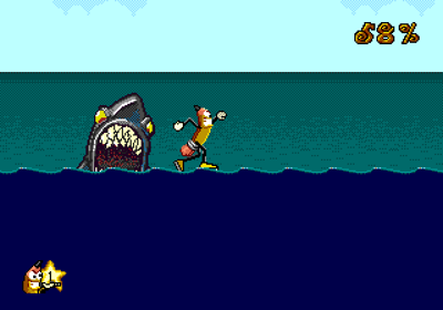 Wild Woody - Screenshot - Gameplay (North America) - 640x448