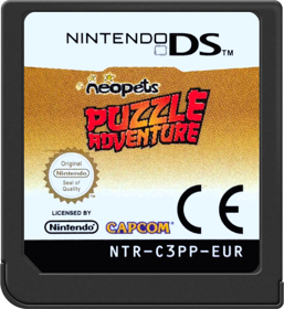Neopets Puzzle Adventure - Cart - Front (Europe) - 517x564