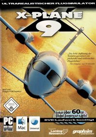 X-Plane 9 - Box - Front (Germany) - 564x800