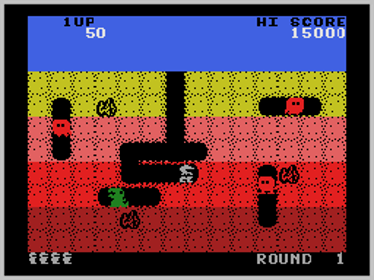 Dig Dug - Screenshot - Gameplay (North America) - 256x192