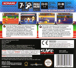 New International Track & Field - Box - Back (Germany) - 1009x899