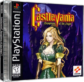 Castlevania: Symphony of the Night - Box - 3D (United States) - 506x493