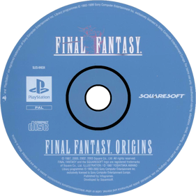 Final Fantasy Origins - Disc (Europe) - 1000x1000