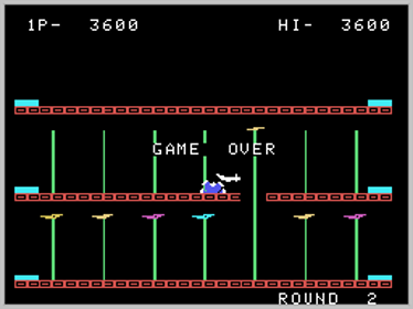 Mr. Chin - Screenshot - Game Over (World) - 256x192